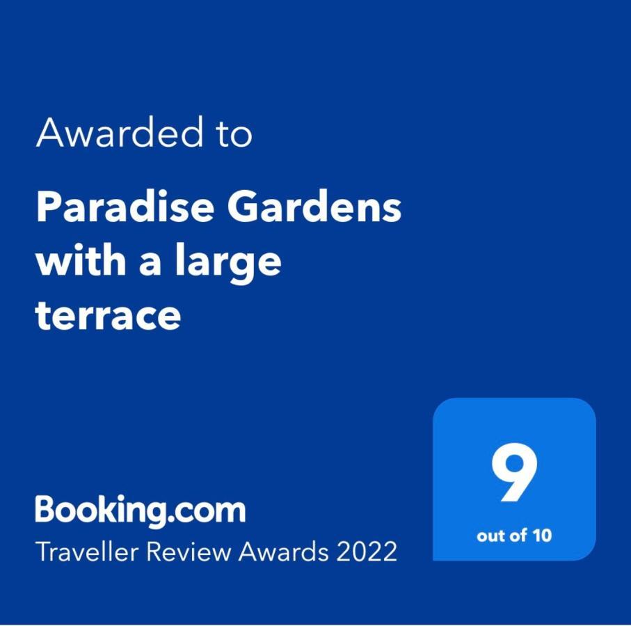 Paradise Gardens With A Large Terrace Paphos Esterno foto